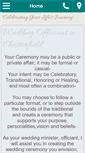 Mobile Screenshot of ceremonyminister.com